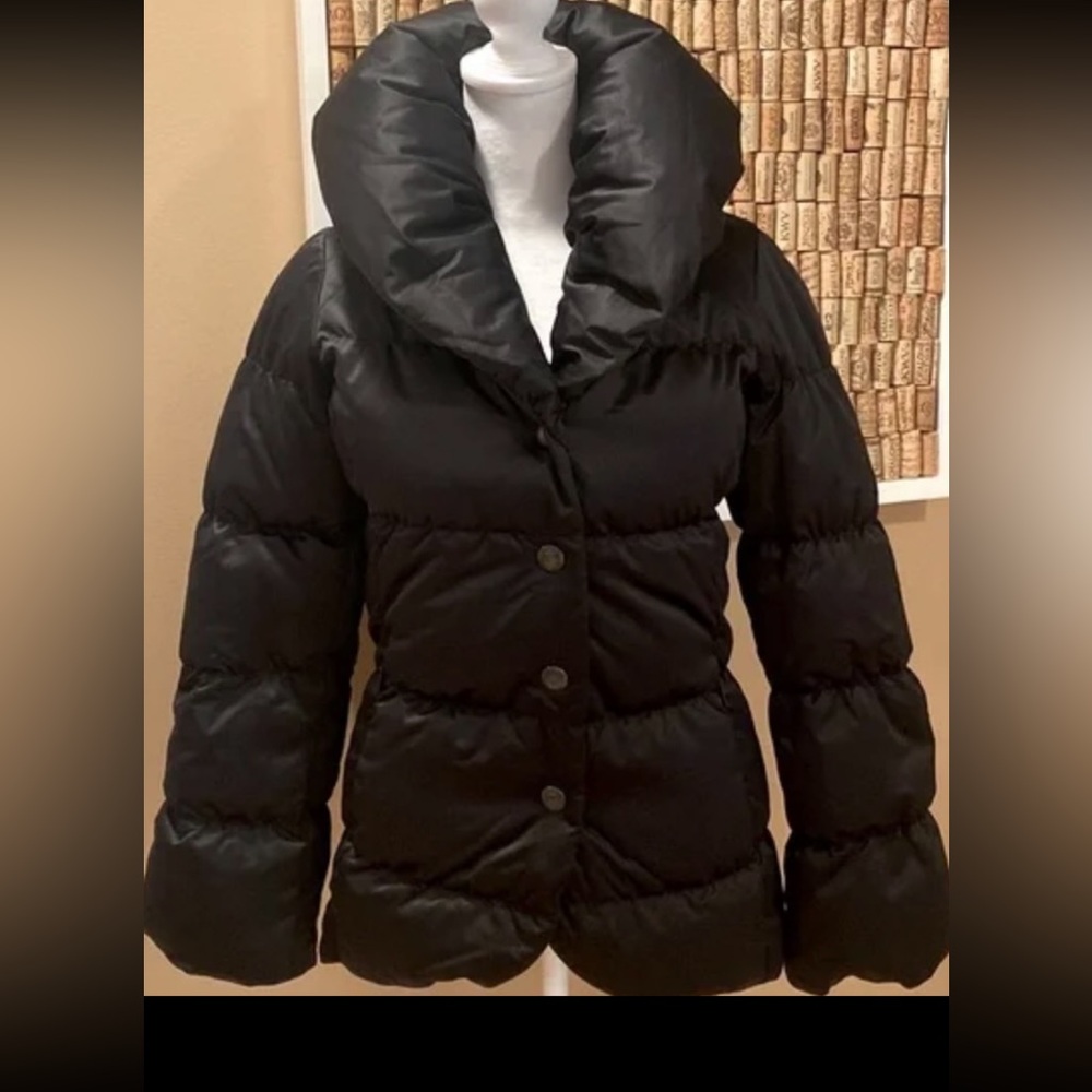 Rugby Ralph Lauren Black Puffer Coat SZ S